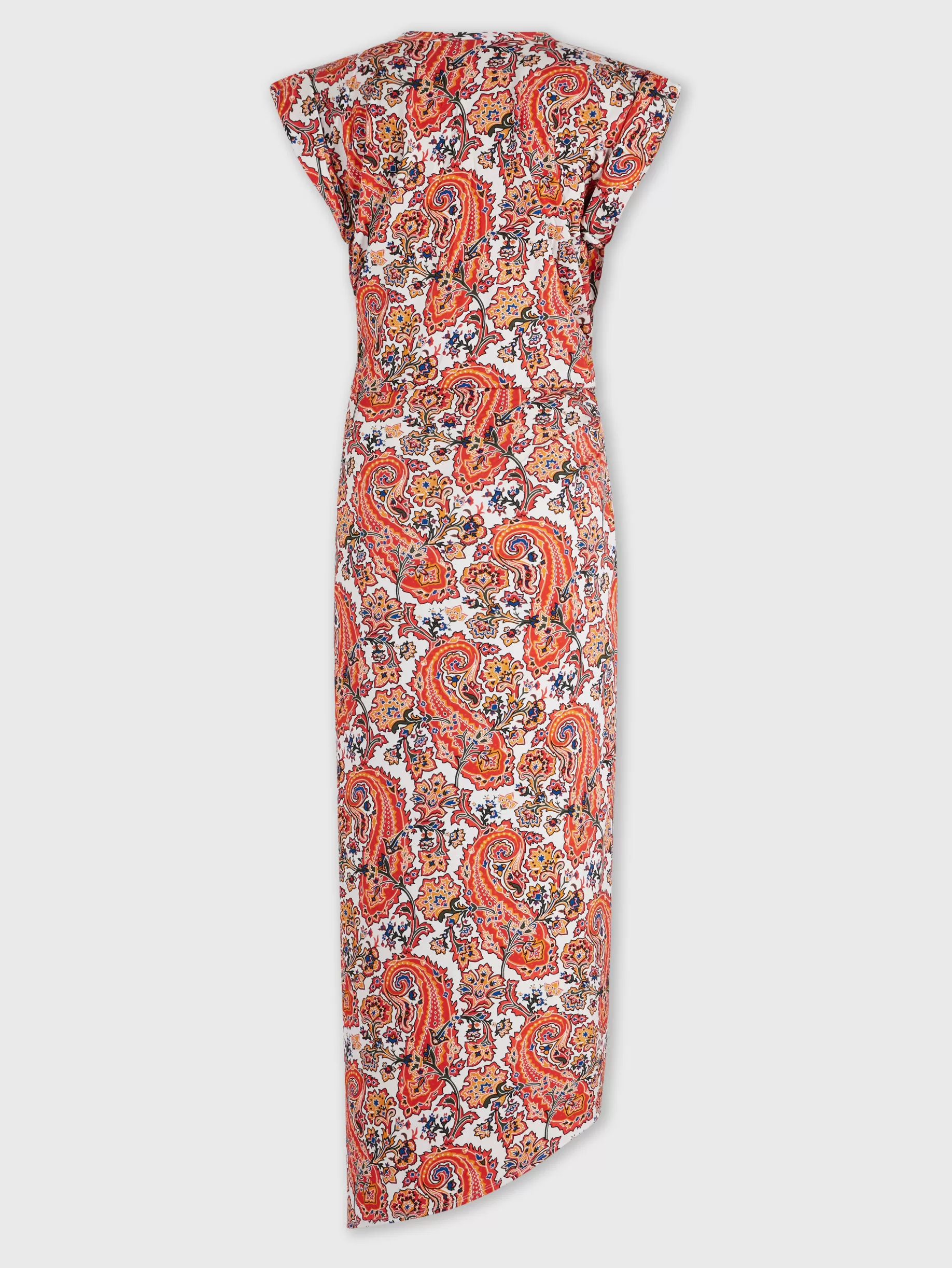 paisley_printed_draped_dress_with_signature_piercing_4.webp Rabanne Paisley printed draped dress with signature piercing