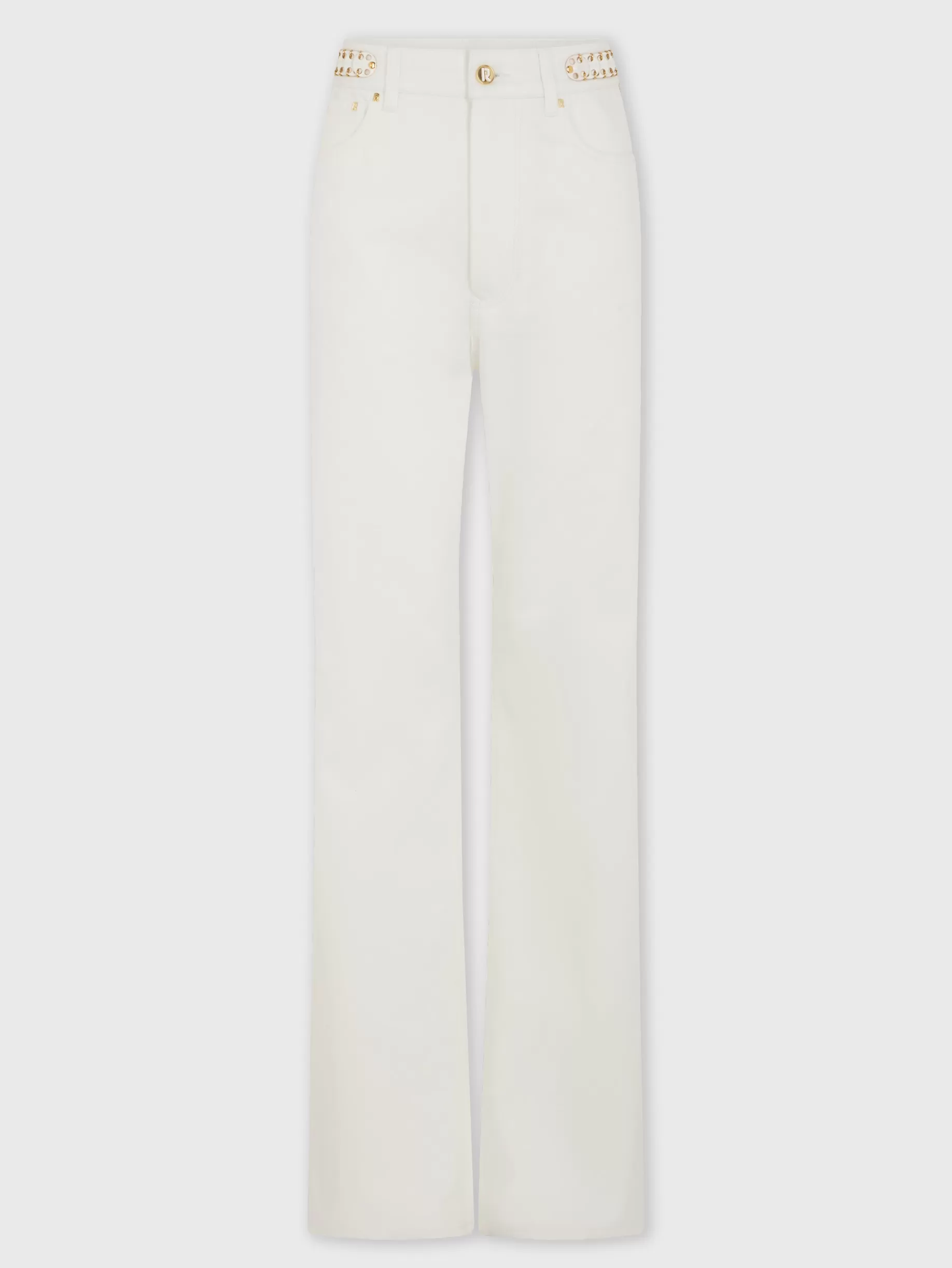 signature_off_white_jeans_with__discs_3.webp Rabanne Signature off white jeans with 1969 discs